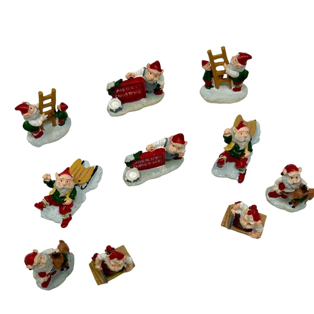 Adorable Little Christmas Elves  - Set of 10 -‎ 2 of each design
